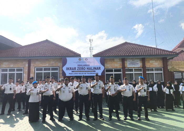 Lapas Kelas IIB Tulungagung Tegaskan Zero Halinar Bukan Sekadar Slogan