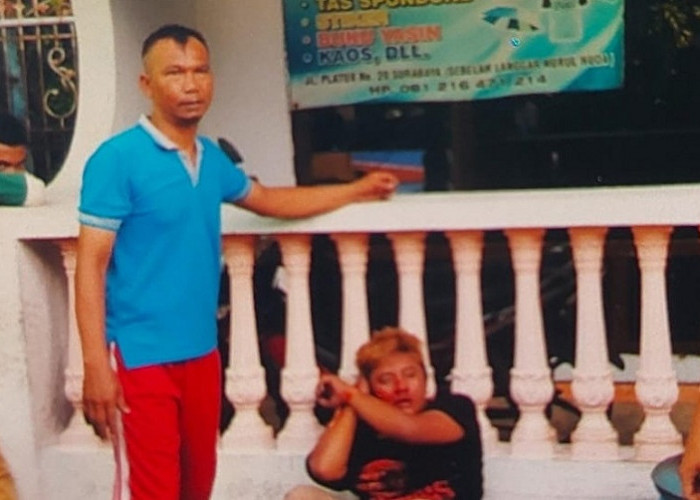 Jambret Kalung di Jalan Platuk Surabaya Babak Belur Diamuk Massa