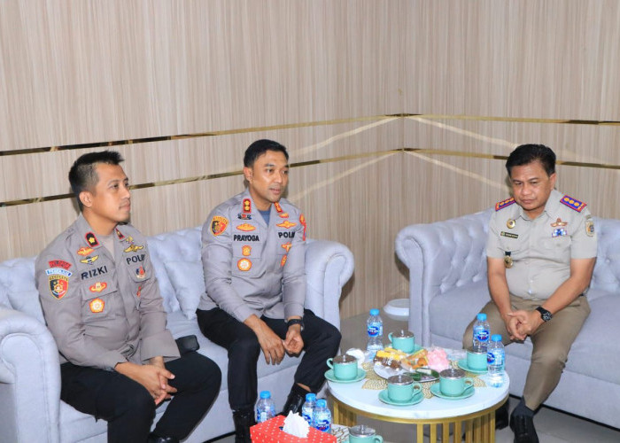 Perkuat Sinergi Lintas Sektor, Kapolres Ngawi Kunjungi Kantor ATR/BPN