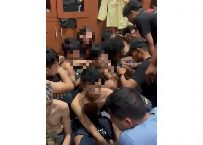Tampang Perusuh dalam Demo #IndonesiaSekarat di Surabaya Usai Diamankan Polisi