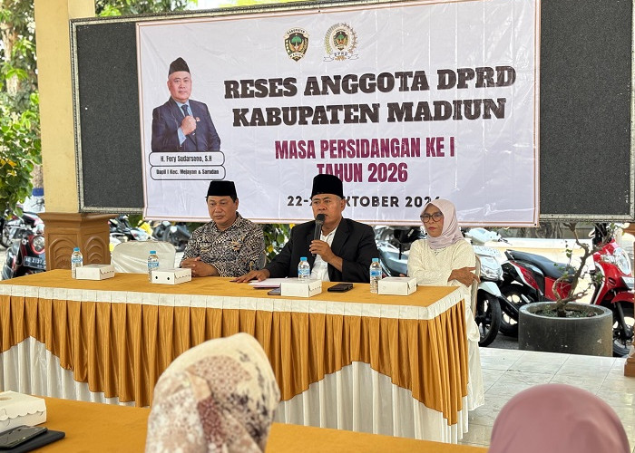 Reses di Mejayan, Ketua DPRD Kabupaten Madiun Soroti Jalan Pedesaan dan Minimnya PJU