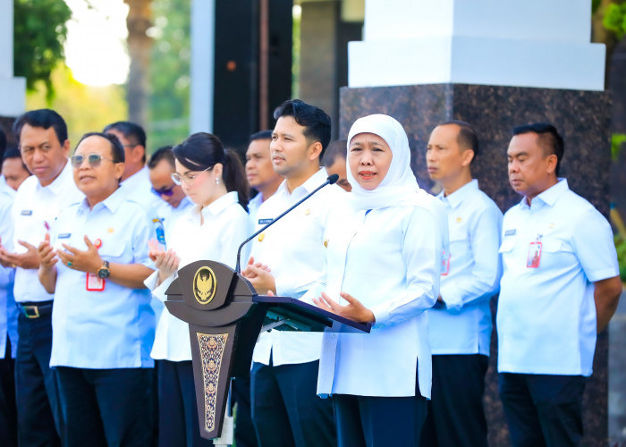 Hari Otonomi Daerah 2026, Gubernur Khofifah Tekankan Sinergi dan Komitmen Wujudkan Asta Cita
