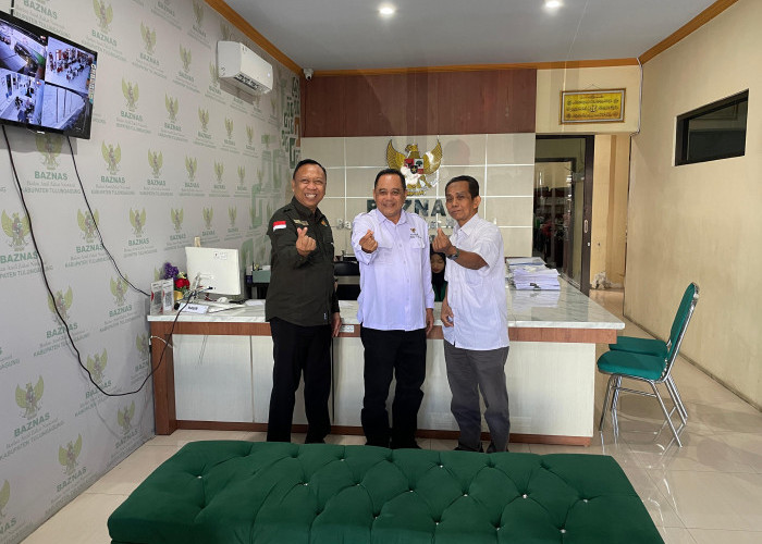  Percepat Sertifikasi Wakaf, Kakantah ATR/BPN Tulungagung Silaturahmi ke Baznas dan Lazis NU