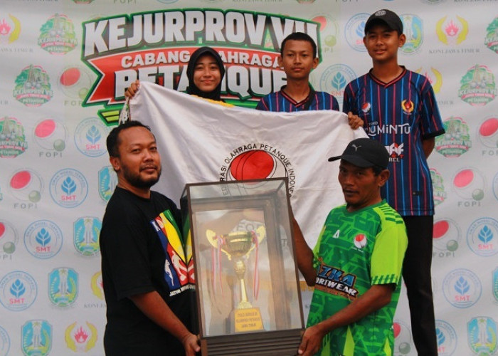 Kota Mojokerto Berjaya di Kejurprov Petanque VII Jatim 2026 di Bojonegoro