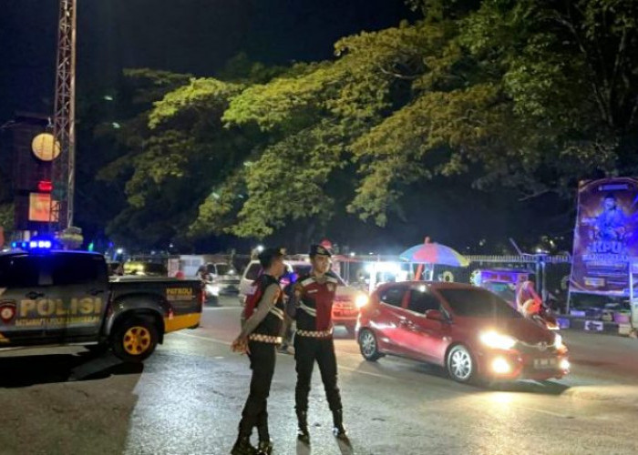 Cegah Gangguan Kamtibmas, Patroli Malam Tim Gabungan Polres Bangkalan Sisir Kawasan Rawan 3C