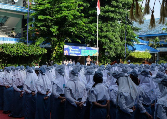 Polisi di Bojonegoro Gelar Police Goes To School, Tingkatkan Harkamtibmas di Kalangan Pelajar