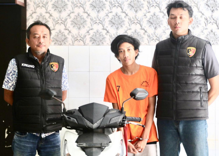 Polsek Genteng Berhasil Ungkap Pelaku Curanmor Di Salah Satu Hotel Jalan Basuki Rachmad