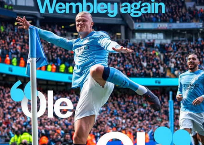 Haaland Akui Musim Tak Stabil, Bangkit Lewat Hattrick Saat Man City Hajar Liverpool