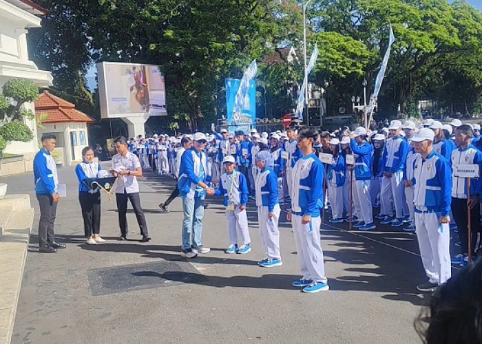 Menuju Sukses Porprov IX Jatim, Wali Kota Wahyu Hidayat Semangati Kontingen Kota Malang