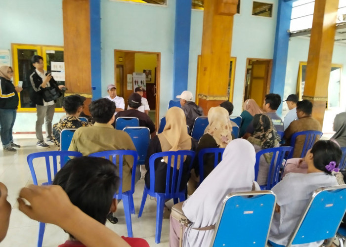 Warga Jatisari Tolak Pasar Modern, Datangi Kantor Desa Namun Tak Ditemui Kades