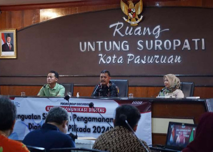 Wujudkan Kondusifitas Jelang Pilkada 2024, KKD Jatim Gelar FGD Pengamanan Ruang Digital 