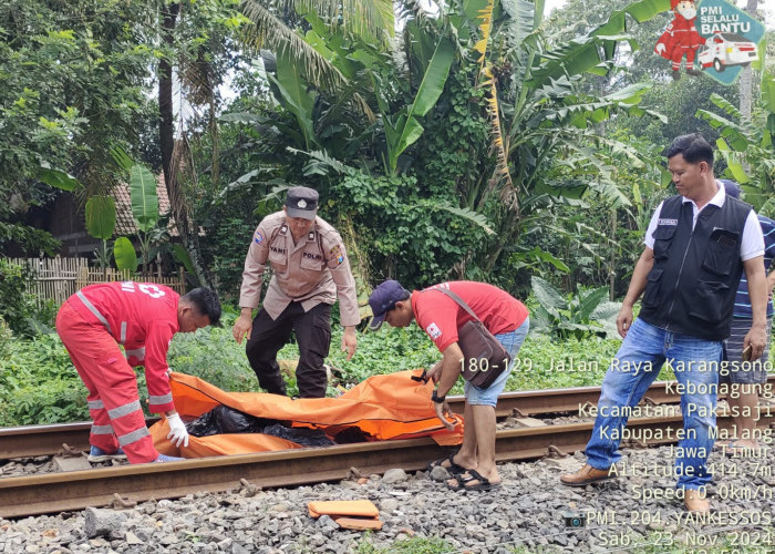 Warga Desa Jatisari Tewas Tertabrak KA Barang, Berikut Kronologinya