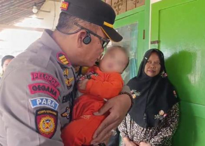 Polisi Gerak Cepat Selamatkan Bayi yang Ditemukan Warga di Diwek Jombang