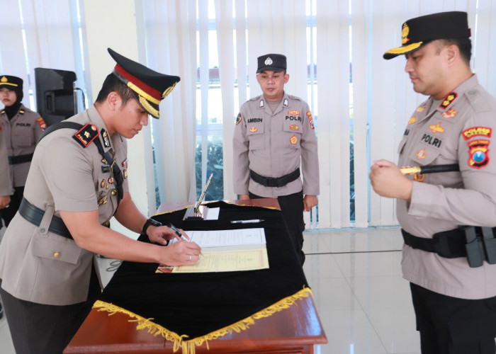 Resmi Dilantik, Kompol Arief Sukmo Wibowo Emban Tugas Sebagai KabagOps Polres Gresik