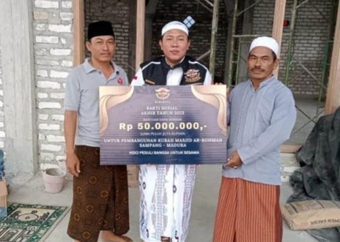 Ini Baru Keren! HDCI Surabaya dan Jatim Sumbang Pembangunan Masjid
