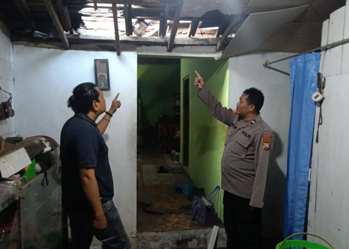 Balon Udara Meledak di Atap Rumah Warga Kebomas Gresik, Dua Penghuni Terluka