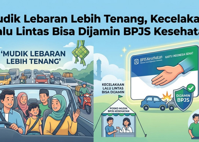 Mudik Lebaran Lebih Tenang, Kecelakaan Lalu Lintas Bisa Dijamin BPJS Kesehatan