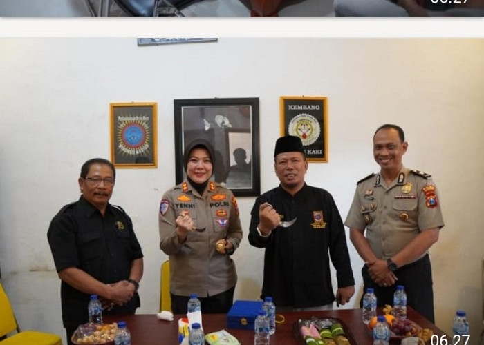 Kapolres Bojonegoro Silaturahmi ke Tiga Perguruan Silat, Perkuat Sinergi Jaga Harkamtibmas