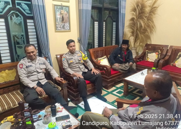 Antisipasi Keiminalitas, Polsek Candipuro Tingkatkan Patroli Dialogis Melalui Program Polisi Ketok