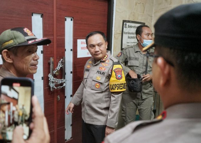 Polrestabes Surabaya Sidak Pengecekan Gudang Logistik KPU dan PPK