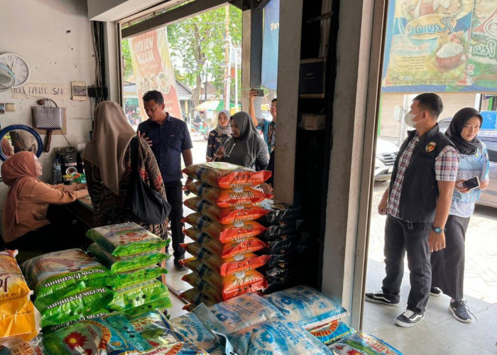 Polres Bojonegoro Bersama Pemkab Gelar Sidak Gabungan, Pastikan HET Beras Tetap Terkendali
