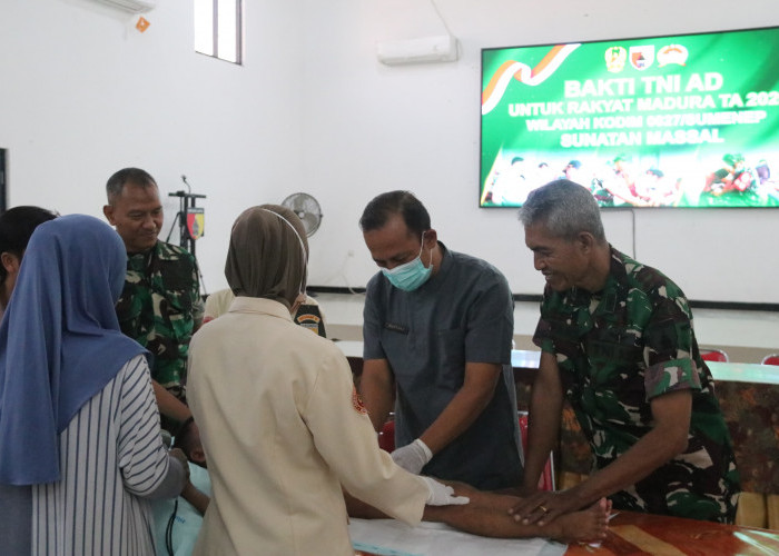 Bakti TNI AD, 67 Anak Sumenep Jalani Sunatan Massal