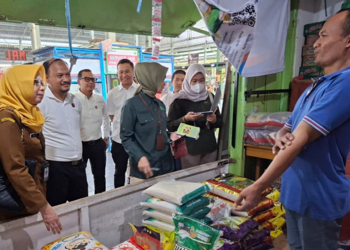 Satgas Pangan Polresta Malang Kota dan Bapanas Sidak Pasar
