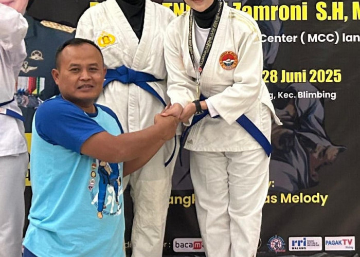 Polres Malang Borong Medali Emas di Kejurnas Jiujitsu IJUKAI 2025