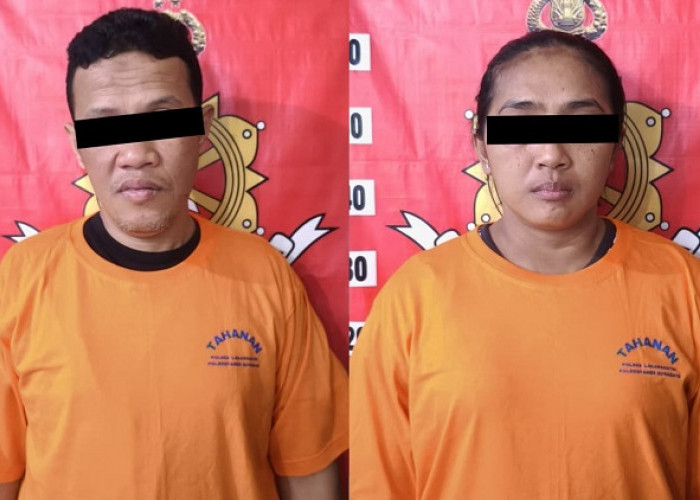 Pasutri di Surabaya Kompak Curi Motor di G Walk