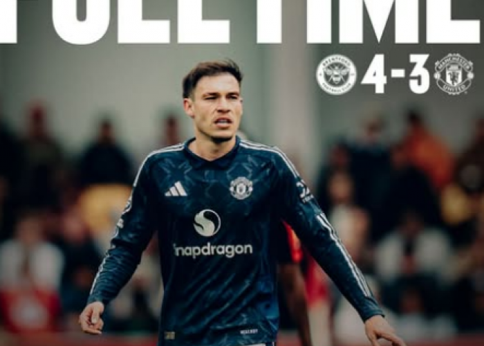 BREAKING NEWS! MU Tidak Pernah Menang di Liga Premier Inggris, Kalah 3-4 dari Brentford