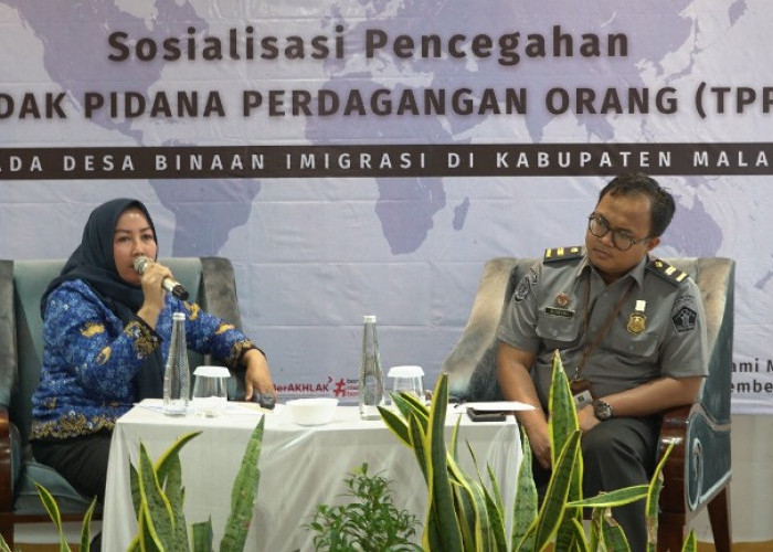 Kantor Imigrasi Malang Gelar Sosialisasi Pencegahan TPPO di Kabupaten Malang