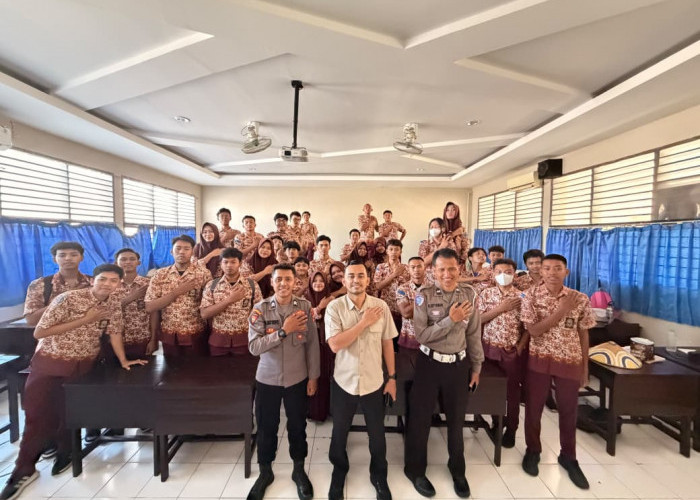 Polresta Sidoarjo Edukasi Pelajar tentang Pemahaman AI dan Bijak Medsos