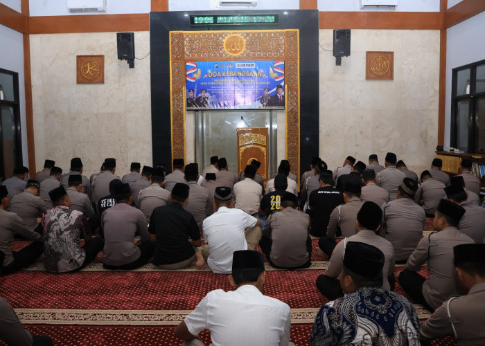 Perkuat Sinergitas dan Kondisivitas Wilayah, Polres Ngawi Gelar Doa Bersama Lintas Elemen Masyarakat