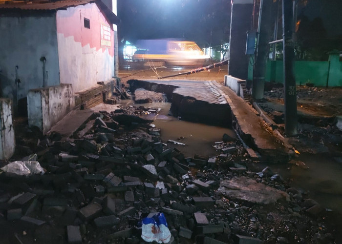 Pascabanjir, Dua Jalan Masuk Menuju Dusun Beji – Ketiron Rusak Parah 