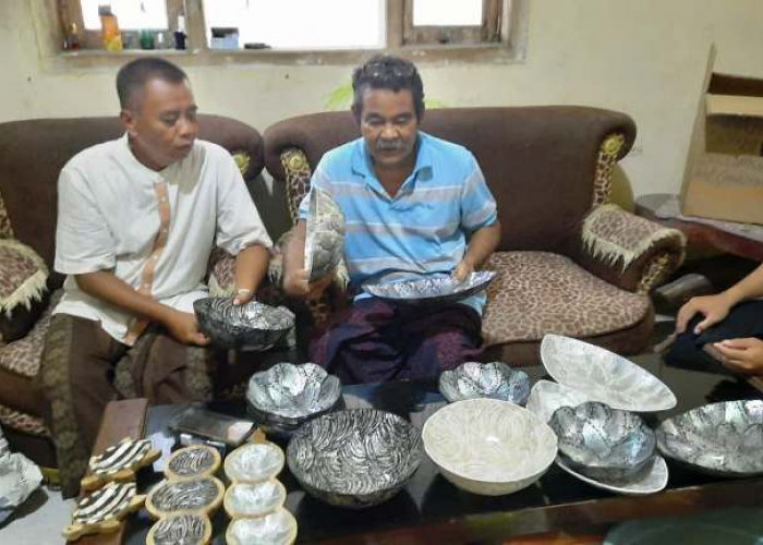 Produk Kerajinan Kulit Kerang Situbondo Tembus Pasar Internasional