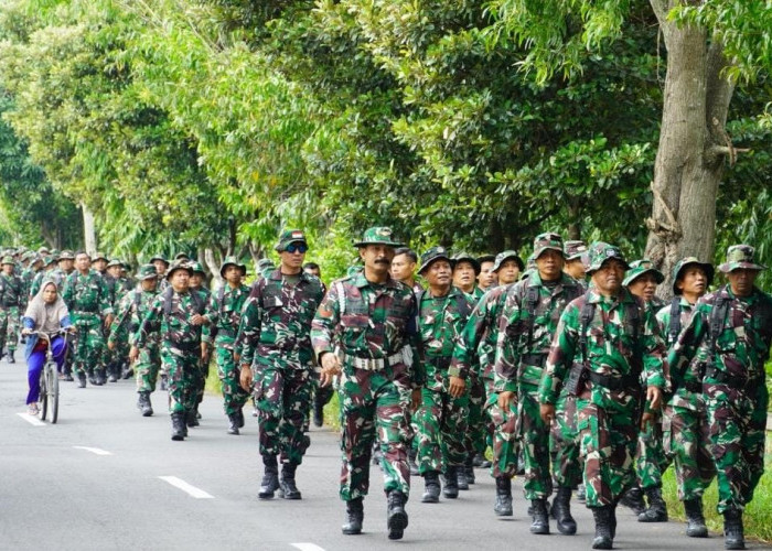 Ukur Kesiapan Jasmani Prajurit, Kodim 0813/Bojonegoro Gelar PSJM