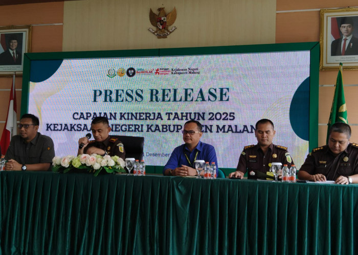 Kejari Kabupaten Malang Tangani 911 Perkara dan Selamatkan Uang Negara Rp3 Miliar Sepanjang 2025