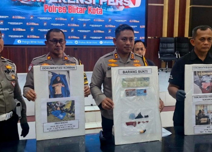 Polres Blitar Kota Ungkap Kasus Tabrak Lari Jalan Kenari