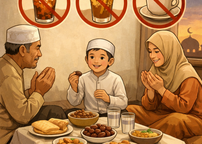 Batasi Minuman Dingin, Teh, dan Kopi