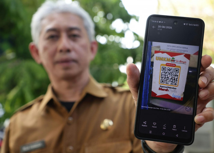 QR UMKM Surabaya Terhubung ke Bank Tiongkok, Pemkot Evaluasi Seluruh Stiker Si-Boyo