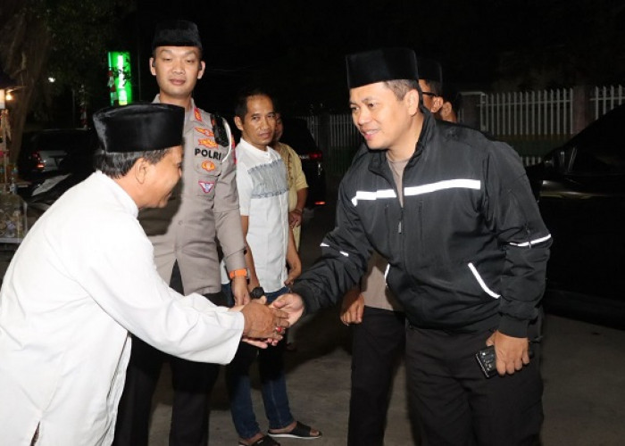 Kapolres Nganjuk Gelar Silaturahmi Kamtibmas di Masjid Al-Mubarok Berbek
