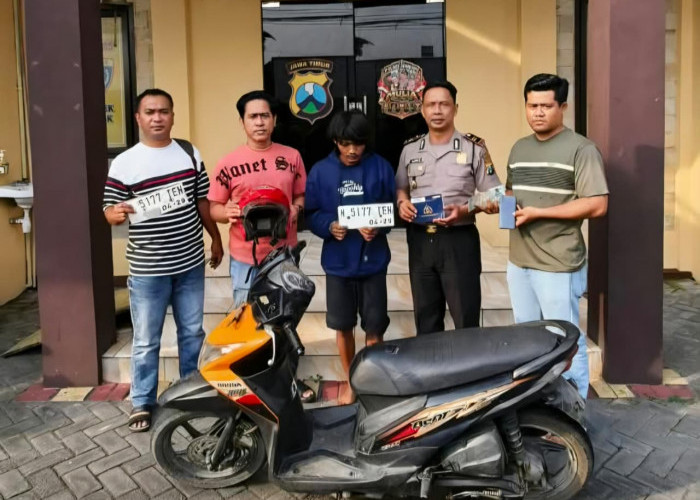 Remaja Jombang Gasak Motor Pemudik yang Tertidur di Musala