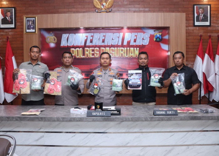 Polres Pasuruan Ungkap 25 Kasus Narkotika, Satu Pelaku Edarkan Sabu Hampir 5 Kg