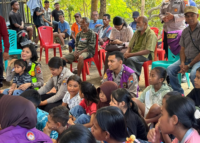 Polda Jatim Kirim Tim Trauma Healing ke NTT, Bantu Pulihkan Warga Pascagempa