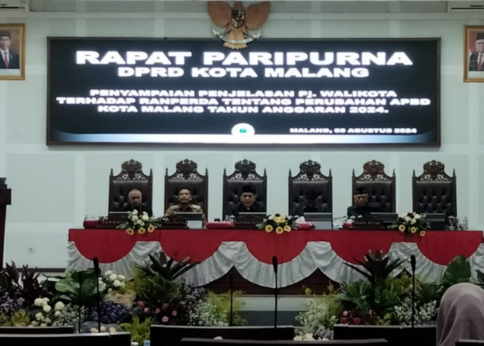 Rapat Paripurna Perubahan APBD, Ketua DPRD Kota Malang Minta Anggaran untuk Kepentingan Rakyat