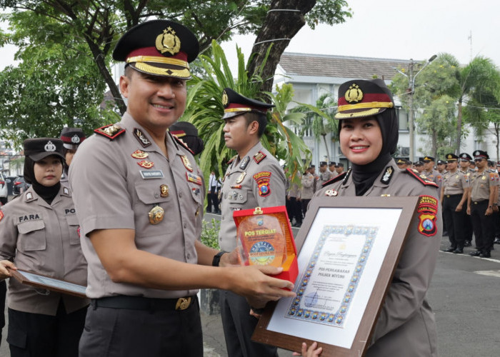 Sabet Juara 2 Pos Pam Tergiat, Polsek Wiyung Buktikan Kesiagaan di Operasi Ketupat Semeru 2026