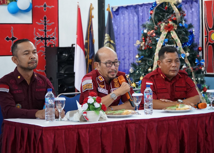 Sambangi Lapas Piru, Kakanwil Hendro Tri Prasetyo Beri Penguatan Kinerja di Masa Transisi Kementerian