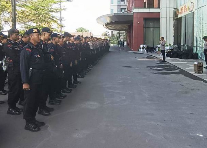 Polsek Gayungan Siagakan 216 Personel Gabungan Amankan Aksi PMII Surabaya