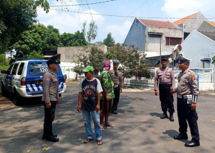 Polsek Karangpilang Sambangi Perumahan Gunungsari Indah, Tingkatkan Kewaspadaan Warga