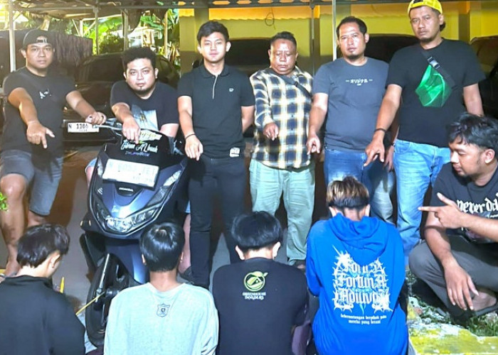Empat Remaja Pasuruan Curi Motor, Uang Hasil Penjualan Dipakai Pesta Miras